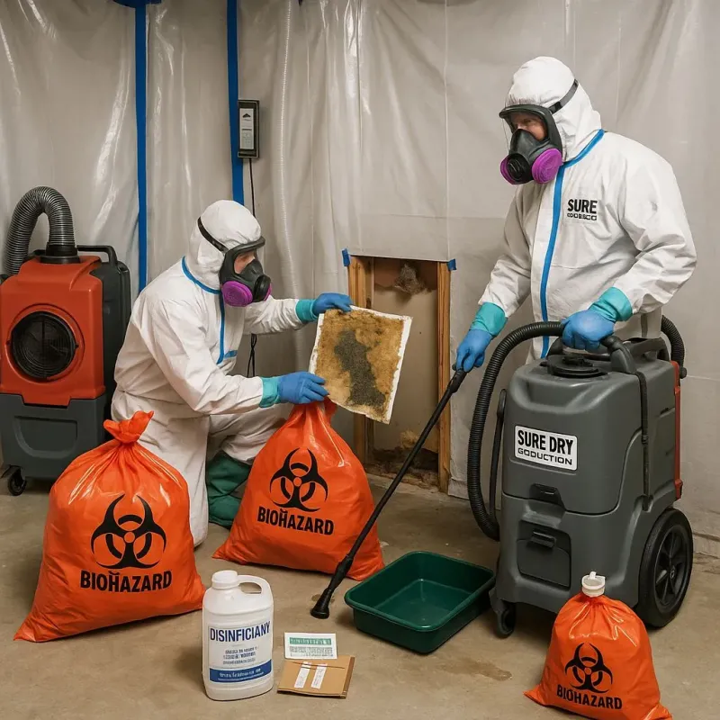 Contaminated Water Handling Protocols process in South Jacksonville, IL