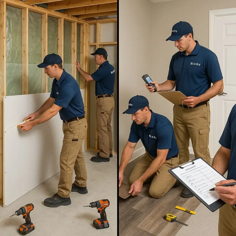 Repairs and Reconstruction process in South Jacksonville, IL