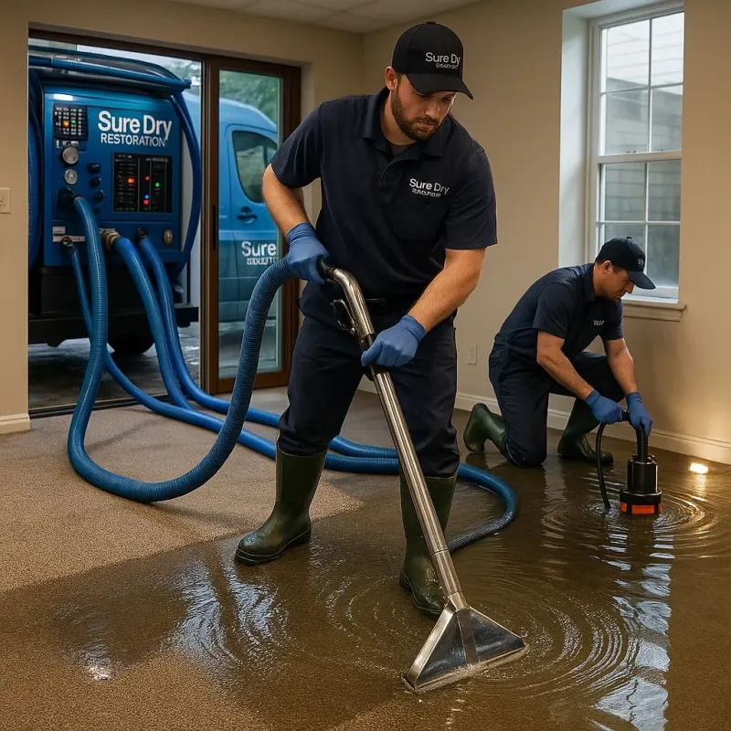Water Extraction and Removal process in South Jacksonville, IL